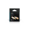 Set conectori banana tata 2buc PROFESIONAL aluminiu metal PROFIGOLD Nedis CATB26900GD - imagine 3