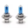 Set de 2 becuri Halogen H4 55W +50% Alb Xenon 12V Carguard