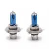 Set de 2 becuri Halogen H4 90W +110% intensitate Alb Xenon 12V Carguard
