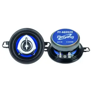 Set difuzoare auto 3.5" 8.8cm 60W 4 ohm Peiying 2buc