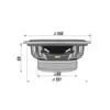Set difuzor auto 2 cai 4 Ohmi 165mm 100W tweeter 35mm dome MYLAR 2buc SAL CX 604 - imagine 2