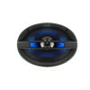 Set difuzor coaxial auto oval 2buc Carguard 6X9" 165X236 mm 130W 4 Ohm con polipropilena cauciuc butilic racire ferrofluid - imagine 2