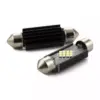 Set LED auto 41mm C5W si C10W pentru interior / portbagaj 12V 3W 240lm alb Canbus 2buc CarGuard - imagine 2
