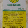 Set suporti cu adeziv patrat mare 27x27mm alb 100buc BAS.2MT.508 SapiSelco Italy - imagine 2