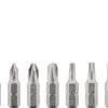 Set surubelnita cu clichet 12biti CrV 3x capete plane 4mm 5mm 6mm 4x Phillips PH0 PH1 PH2 PH3 3x Torx T15 T20 T25 2x hexagonale - imagine 2