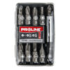 Set varfuri CrV S2 in cutie PH1 PH2 PZ1 PZ2 varf negativ 6mm prelungitor magnetic 1/4 inch Proline 10699 - imagine 2