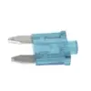 Siguranta auto mini cu indicator luminos 15A albastru Velleman 11x8.6mm