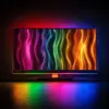 Sir 3m lumina Smart TV - USB 30 LED-uri RGB Bluetooth/telecomanda 58387 - imagine 5