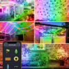 Sir de lumini inteligente WI-FI USB - 33 LED micro RGBIC 16 milioane de culori 5m IP44 Bluetooth 5.0 - imagine 2