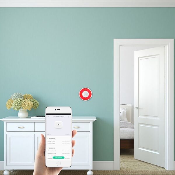 Sirena Smart inteligenta de interior Woox R7051 Zigbee 3.0 - imagine 3