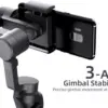 Sistem de Stabilizare Gimbal pentru Smartphone-uri Vantop Nimbal M3 - imagine 2
