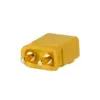 Soclu alimentare DC XT30 tata 2 pini pentru PCB THT 15A 500V AMASS XT30ULW-M - imagine 3