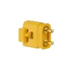 Soclu alimentare DC XT30 tata 2 pini pentru PCB THT 15A 500V AMASS XT30ULW-M - imagine 4