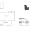 Soclu cu protectie sigurante cilindrice 5x20mm 6A 250V 20mohm PROFFUSE ZH32 - imagine 3