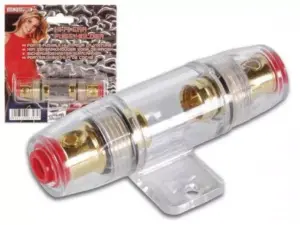Soclu pentru masina HI-FI audio 83.6x40.8x31.7mm 80A max Cablu 10-25mm Velleman