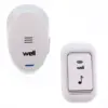 Sonerie fara fir 220V raza de acoperire 120m 32 tonuri muzicale Well