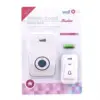 Sonerie fara fir 220V raza de acoperire 150m 15 tonuri muzicale Well - imagine 3