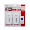 Sonerie fara fir cu 2 receptoare alimentare 230V 100m Delight - imagine 3