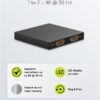 Splitter HDMI V1.4 1 intrare la 2 iesiri 4K30Hz 1080p60Hz Goobay 58480 - imagine 6