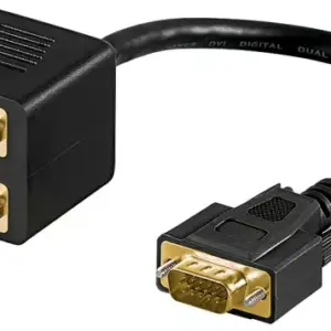 Adaptor 8p8c ISDN RJ45 mama la 2x RJ45 mama alb Goobay