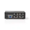 Splitter VGA 4 porturi negru NEDIS