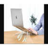 Stand laptop max 15.6" reglabil aluminiu Choetech H045-SL - imagine 3