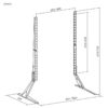 Stand picioare TV LED 23"-75" 40KG Kruger&Matz KM1309 - imagine 8