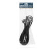 Stecher cu clema cablu 5m 3x1.5mm2 cu fire libere negru delight - imagine 3