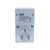 Stecher schuko 16A 3680W cu protectie la joasa si inalta tensiune ecran digital Well - imagine 2