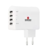 Stecher Skross EU cu 4 porturi USB alb 3x 1A 1x 2.4A