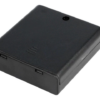 Suport 4x AA R6 cu cabluri 150mm COMF SBH-341-1AS - imagine 2