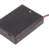Suport 4x AAA R3 cu cabluri 150mm COMF SBH-441AS - imagine 2