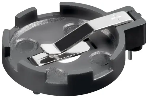 Suport baterie Tip CR2012 /CR2032 pentru montaj pe placa 2-Pini 56617 Goobay