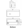 Suport baterii 2x AAA montare cu capac terminal cabluri 150mm COMF SBH-421-1A - imagine 2