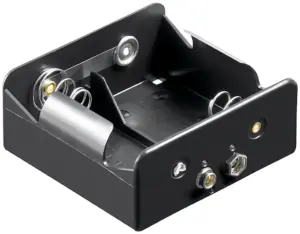 Suport baterii 2x D R20 cu Mufa Tip 9V 11452 Goobay
