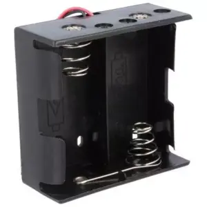 Suport baterii 2x D R20 cu terminal cablu 150mm COMF BH-121-1A