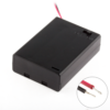 Suport baterii 3x AA cu capac si intrerupator si 2 fire BAT.H.AA-3 SWITCH - imagine 2