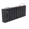 Suport baterii AA R6 x10buc cu terminale cablu COMF BH-3101A - imagine 2