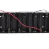 Suport baterii AA R6 x10buc cu terminale cablu COMF BH-3101A