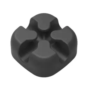 Suport cablu 1 locas in cruce Orico CBSX negru 23x23x10mm