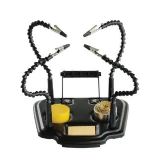 Suport de lipit 4 brate flexibile cu cleme de crocodil cauciucate ZD-11M-1