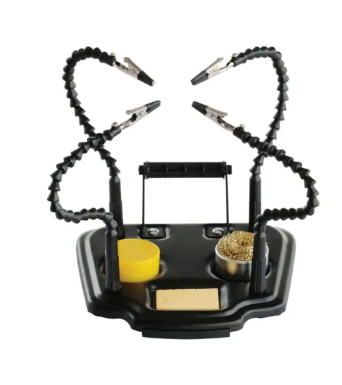 Suport de lipit 4 brate flexibile cu cleme de crocodil cauciucate ZD-11M-1