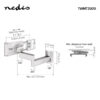Suport de perete pentru tableta cu miscare pe 3 directii 7 - 12" Nedis - imagine 7