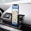 Suport de telefon cu fixare in grilajul de aerisire auto negru MNC - imagine 2