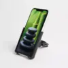 Suport de telefon cu fixare in grilajul de aerisire auto negru MNC - imagine 3