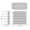 Suport incarcare 5 locasuri Orico DK205 argintiu 110x93x50 mm - imagine 3