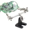 Suport placa circuit imprimat cu lupa marire 2x Fahrenheit 10102 - imagine 2