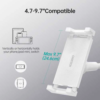 Suport reglabil de birou pentru 4.7-9.7inchi telefon/tableta si incarcare wireless alb Choetech T584-F-101WH - imagine 4