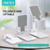 Suport reglabil de birou pentru telefon si tableta alb Choetech H88-WH-HW - imagine 2