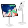 Suport reglabil de birou pentru telefon si tableta alb Choetech H88-WH-HW - imagine 4